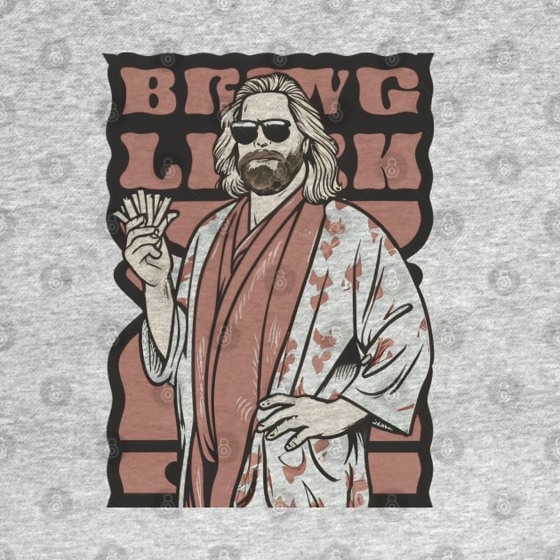 The big lebowski the dude by Aldrvnd